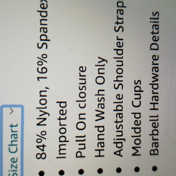 NWT CALVIN KLEIN TANKINI TOP SIZE SMALL - Picture 5 of 6